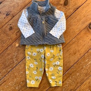 Carter’s Three Piece Set with Vest